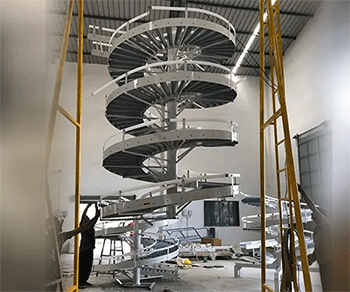 Spiral Belt Conveyor Systems manufacturer in gujarat