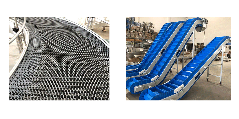 radius flush grid conveyor belt manufacturer in rajkot