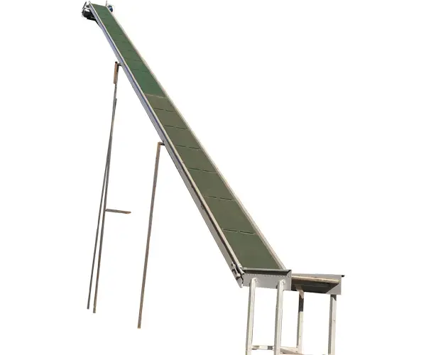Radius modular conveyor belt