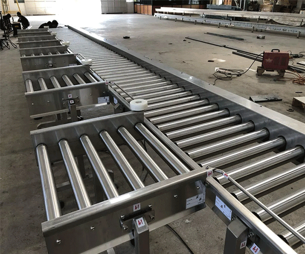 Radius modular conveyor belt